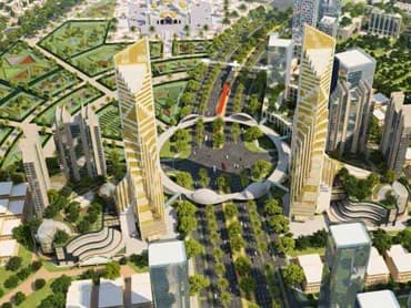 Modern Business District